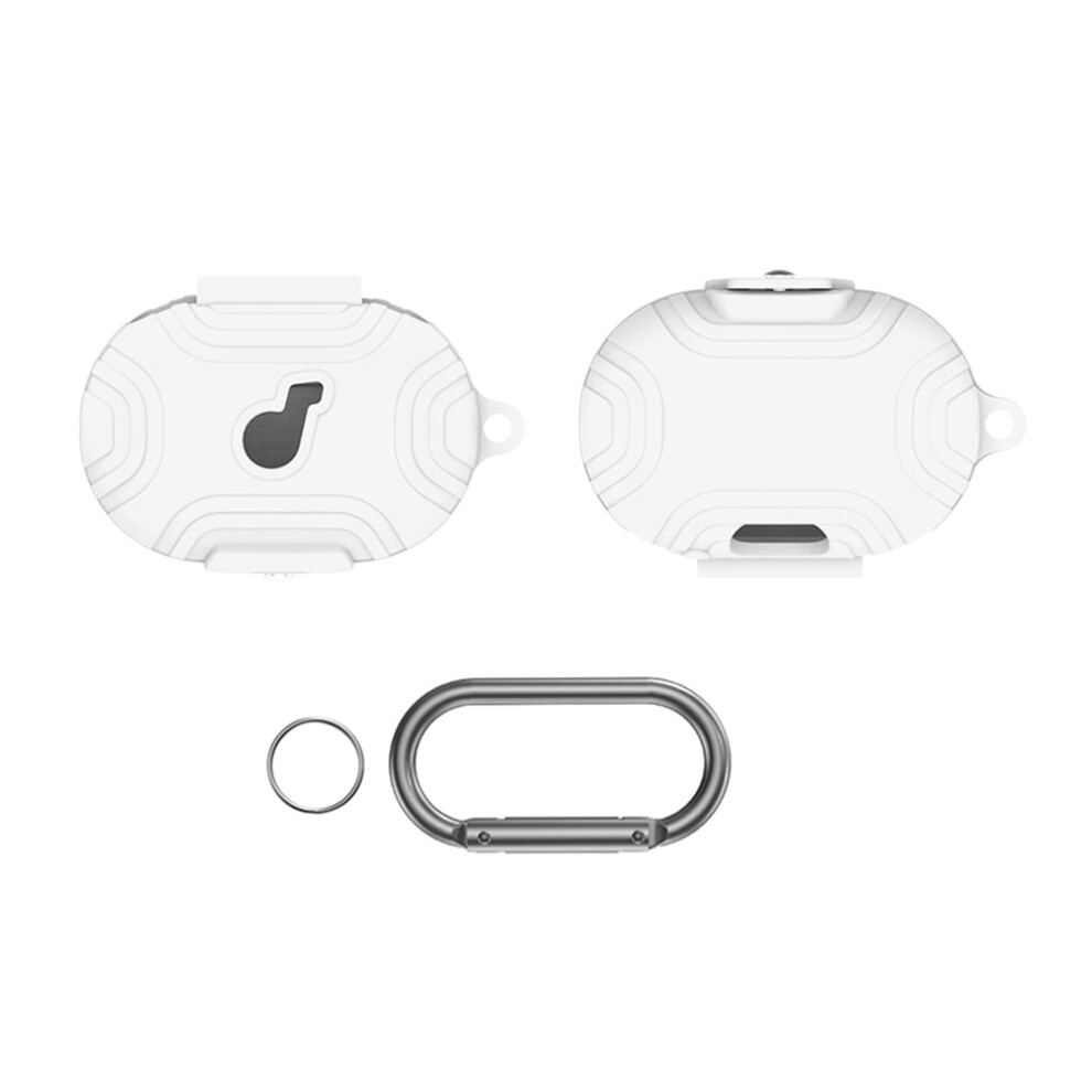 Silicone Earphone Cover For Anker Soundcore Space A40 White 917087593489