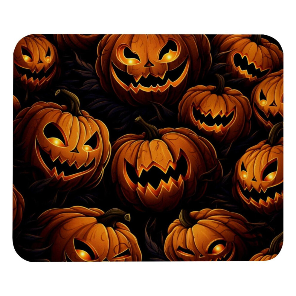 Halloween Pumpkin Mouse Pad 8.3 X 9.8 Inches Non-Slip 917087594509