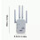WiFi range extender 1200Mbps white 3