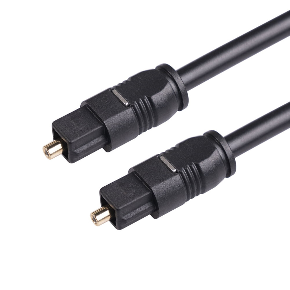 Digital Optical Cable Spdif Male To Male Plated 1.5M Gold 917087596381