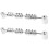 Football Scorekeeper Bar Multi-functional 2 pcs 1