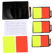 Football referee card set professional 4-piece