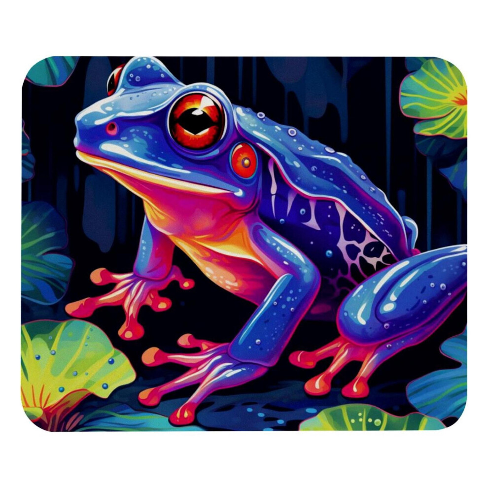 Rainforest Frog Mouse Pad Non-Slip Rubber Base 8.3 X 9.8 917087599641