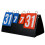 6-Digit scoreboard flipper foldable outdoor portable 1