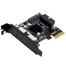USB 3.0 PCI Express 扩展卡 5Gbps 半高