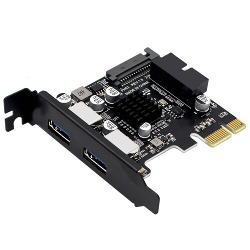 USB 3.0 PCI Express 扩展卡 5Gbps 半高