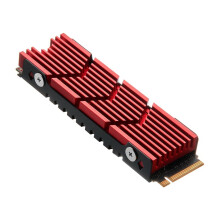 jixopn NVME NGFF Liga de Alumínio com Almofada Térmica de Silicone para SSD M.2 2280, Dissipador de Calor Oco para Console de Jogos PS5