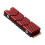 jixopn NVME NGFF Κράμα αλουμινίου με θερμικό επίθεμα σιλικόνης M.2 2280SSD Ψύκτρα καλοριφέρ 1