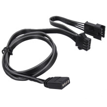 jixopn12V4Pin/5V3Pin RGB-connector kabel pc-behuizing ventilator LED-strip verlengsnoer voor Giga/Microstar/A-sus moederbord
