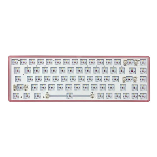 Jixopn 68-key mechanical keyboard kit with hot-swappable
