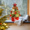 Mini Christmas Tree Set with LED Lights 17 inch 6