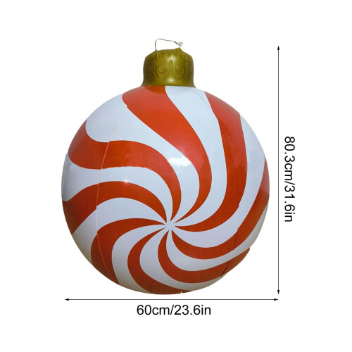 Christmas inflatable candy decoration PVC 60cm 2