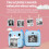 Digital Children's Camera with Instant Thermal Print Blue 5