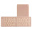 Jixopn Foldable Wireless Bluetooth Keyboard for iOS Android 6