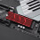 jixopn NVME NGFF Κράμα αλουμινίου με θερμικό επίθεμα σιλικόνης M.2 2280SSD Ψύκτρα καλοριφέρ 6