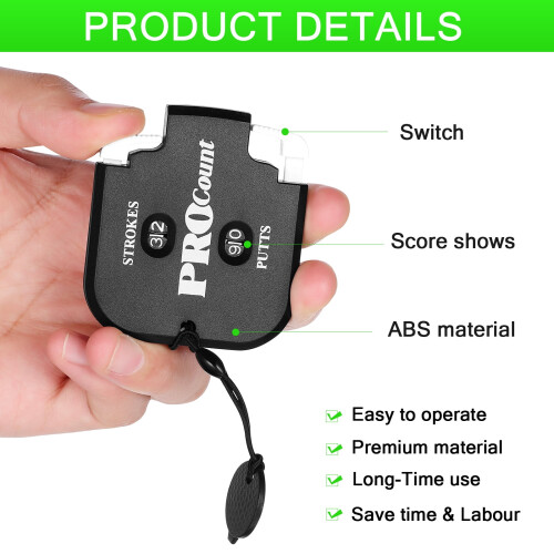 Golf Score Counter Handheld 4 Pieces 2