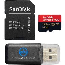 Micro SDXC Memory Card Extreme Pro 128GB