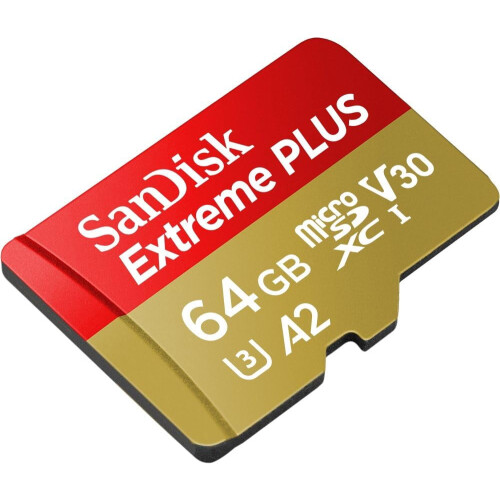 MicroSDXC Extreme Plus 存储卡 64GB 1