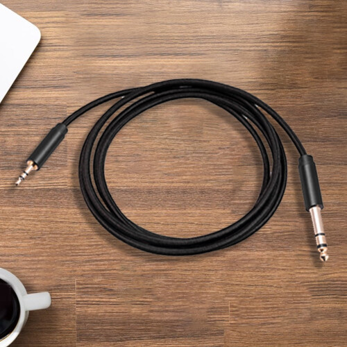 3.5mm to 6.35mm stereo audio cable 3 m 2