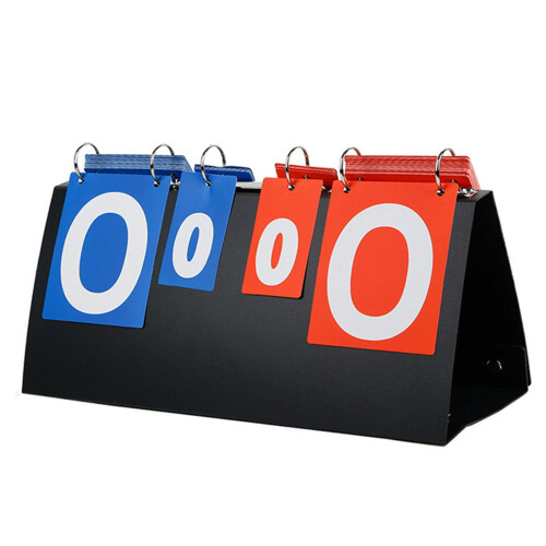 6-Digit scoreboard flipper foldable outdoor portable 1