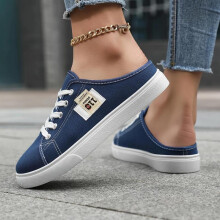 (Black, 35) Women'S Casual Sneakers, Comfortable Slip-On Shoes with Soft Sole, All-Season All-Purpose Sneakers