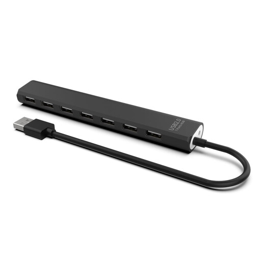 USB 2.0/3.0 HUB Adapter 7-Port Splitter for PC 1