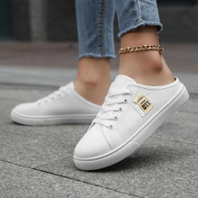 (Black, 39) Women'S Casual Sneakers, Comfortable Slip-On Shoes with Soft Sole, All-Season All-Purpose Sneakers