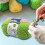 Wool yarn soft warm 5-strand 1 roll for knitting crochet 4