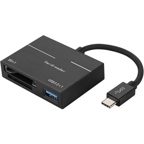 USB-C SD/XQD Card Reader Adapter USB 3.0