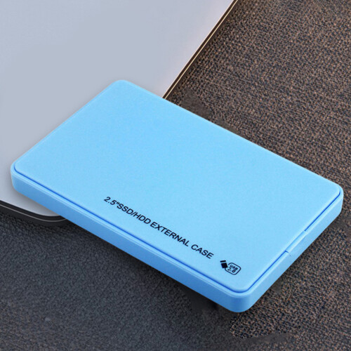 JIXOPN 2.5-inch HDD/SSD enclosure 480Mbps blue 2
