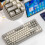 Bluetooth Wireless Silent Keyboard with Custom Keypad 3