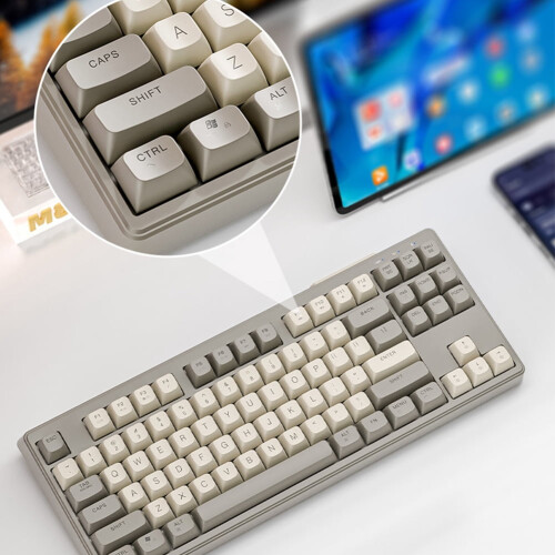 Bluetooth Wireless Silent Keyboard with Custom Keypad 2