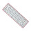 Jixopn 68-key mechanical keyboard kit with hot-swappable 7
