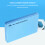 JIXOPN 2.5-inch HDD/SSD enclosure 480Mbps blue 6