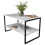 (Home Assembly Required, Coffee Tables) Design Sofatic coffee table Insasi L White 1