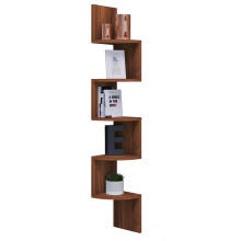 (Matt, Wood) Wood wall shelf deco corner shelf Mintis