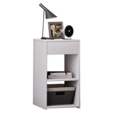 (Matt, Modern/Contemporary) Wooden bedside table Sledo drawer Maxi