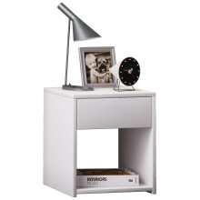 (Matt, Modern/Contemporary) Wooden bedside table drawer Sledo Mini