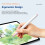Jixopn soft universal pencil sleeve for Apple Pencil 2 6