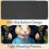 Ποντίκι Gentleman Flowering Rabbit με αντιολισθητική βάση από καουτσούκ, τετράγωνο χαλάκι 8,3'' 4