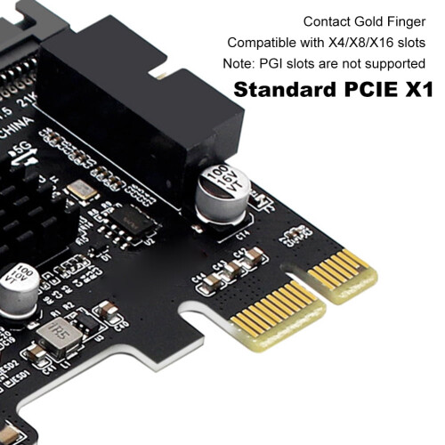 USB 3.0 PCI Express 扩展卡 5Gbps 半高 2