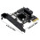 USB 3.0 PCI Express 扩展卡 5Gbps 半高 8
