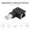RJ45 90-degree Ethernet adapter extender coupler 5