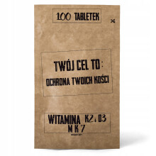 Twój Cel To Witamina K2 Mk7 + D3 100 tabletek