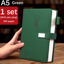 Hiroekza A5 leather notebook premium thick 1 pack