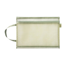 Hiroekza pencil pouch nylon mesh transparent stationery