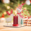 Support en bois pour bougie de Noël, centre de table 4