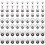 Plastic Safety Eyes for Dolls 4 Models 50 Pieces 1