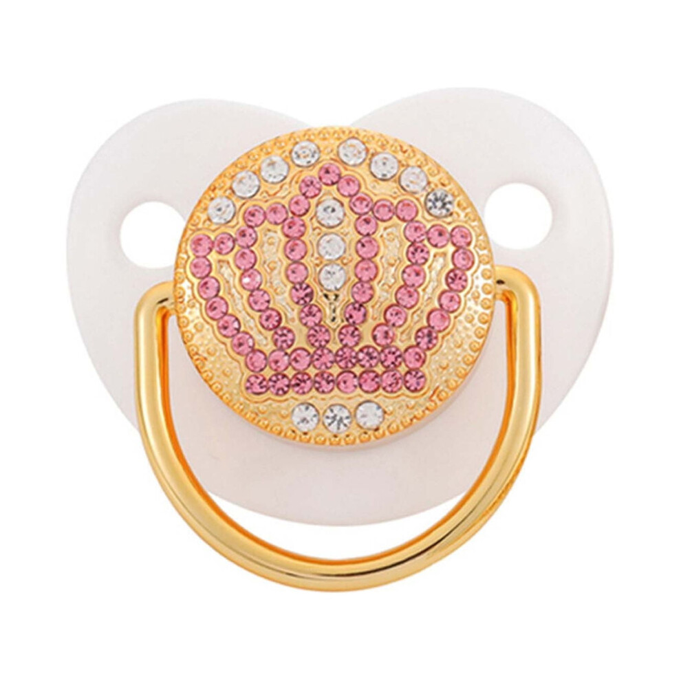 Newborn baby pacifier silicone clip 1 piece