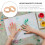 Set mit 2 unbehandelten Holzarmbändern für Kinder 3